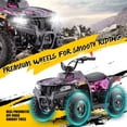 thumbnail image 4 of 36V Ride on Car,IVFJFV Electric 4 Wheeler for 12+ as Gift,500W Motor & 15MPH Max Speed with Parent Speed Control,12Ah Battery Powered Ride-on & Max Range 10 miles,4 Wheel Dual Shock Absorbers, 4 of 14