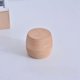 thumbnail image 4 of Caja de madera maciza redonda simple para anillos, colección de dientes deciduos para niños, caja de madera para guardar aretes, collares y joyas, 4 of 5