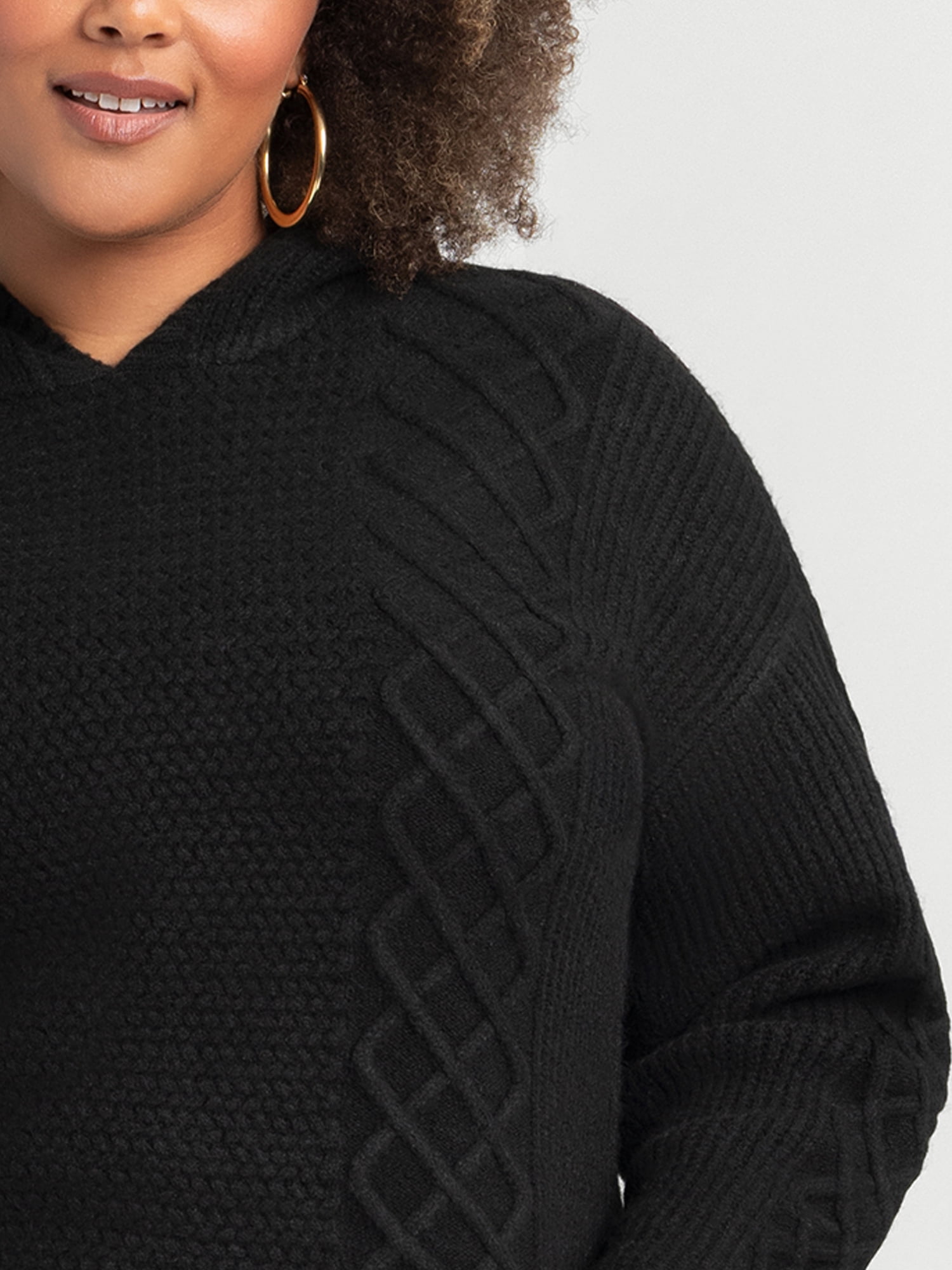 Jessica Simpson Women's Plus Brigite Sweater Set Top, Sizes 0X-4X