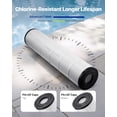 thumbnail image 4 of VEVOR 4Pack Hot Tub Spa Pool Filter Cartridge 130 Sq. Ft Compatible Pentair CCP520, 4 of 9