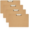 thumbnail image 1 of Portapapeles Juvale, extra grande, horizontal, madera, paquete de 4, 1 of 8
