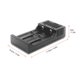 thumbnail image 3 of Liitokala Lii-S2 Cargador de batería LCD 2 ranuras para 18650 26650 21700 18350 AA AA Bate LiitoKala Base de carga, 3 of 5