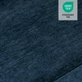 thumbnail image 3 of MCombo 62.2'' Wall Hugger Power Loveseat Recliner Sofa for Living Room, Office, Fabric, Navy Blue, 3 of 11