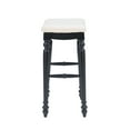 thumbnail image 3 of Linon Marino 30" Backless Bar Stool, Black, 3 of 9