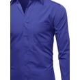 thumbnail image 4 of FashionOutfit Men's Regular Fit Dress Shirt, 4 of 5