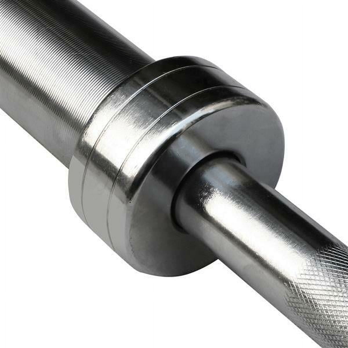 LINJH 7FT Chrome Olympic Barbell Lifting Bar Weight Workout Gym Bench Workout 35.9 Lb