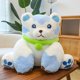 thumbnail image 2 of Muñeca de peluche con forma de oso con dibujos animados, peluche, azul y blanco, 35 cm, 2 of 2