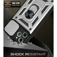 thumbnail image 2 of For Apple iPhone 11 Pro Case, Ring Kickstand Magnetic & Slide Camera Protector Military-Grade Hybrid Rugged Drop Protection Phone Cover, 2 of 7
