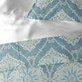thumbnail image 5 of 6ix Tailors Bellamy Blue Duvet Cover and Pillow Sham(s) Set Queen, 5 of 5