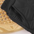 thumbnail image 6 of YUANxueke Boys Girls 2-Piece Fleece Lined Outfits Quilted Pullover Top & Tapered Pants Winter Warm Clothes,Black,Sizes 0-10, 6 of 8