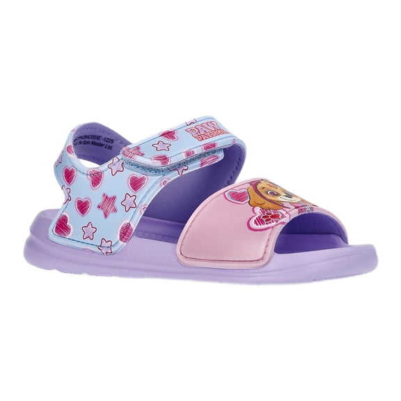 Paw Patrol Toddler Girls Single Strap Sandals
