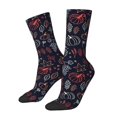 thumbnail image 1 of Balery Thanksgiving Calcetas Largas con Estampado para Hombre y Mujer – Suaves y Transpirables, Talla Única (US 5-11), 1 of 6