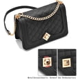 thumbnail image 4 of Bolso de hombro para mujer, bolso cruzado con correa de cadena pequeña, bolso de lencería, bolso de hombro, bolso de noche, bolso de ciudad, bolso de hombro fijo de cuero, bolso multifuncional,, 4 of 6
