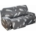 thumbnail image 1 of Recliner Slipcovers -Pieces Lazyboy Recliner Covers Recliner Couch Covers Recliner Chair Cover Non Slip Reclining Slipcovers with Storage Pockets Furniture Protector for Living Room, 1 of 7