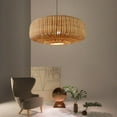 thumbnail image 6 of Arturesthome Woven Rattan Pendant Lighting Countryside Style, 6 of 9