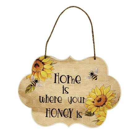 

Younar Bee Festival Wooden Pendant Honeycomb Holiday Decoration Crafts