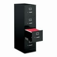 thumbnail image 3 of HON HON514PP 15 in. Metal Locking 4-Drawer Full-Suspension Vertical File, Black, 3 of 4