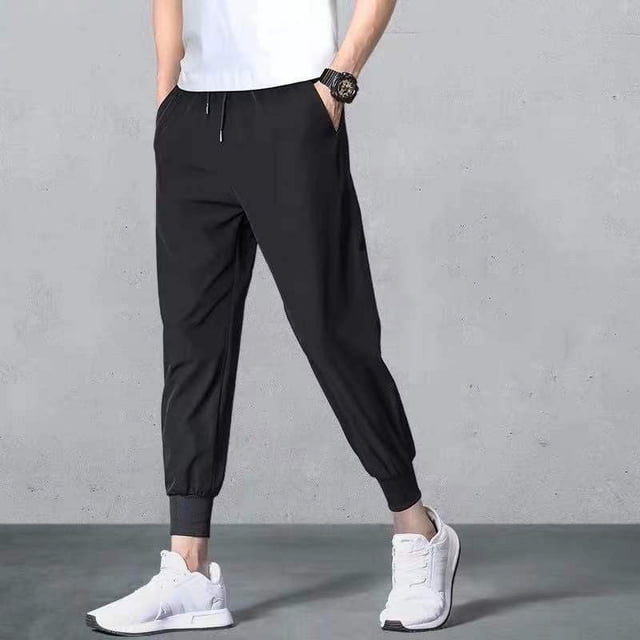 Pantalones de cachemira para hombre, pantalones casuales gruesos y súper gruesos con forro polar de invierno, pantalones largos holgados y cálidos de algodón de talla grande