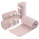 thumbnail image 1 of Vendajes médicos elásticos Healifty, 4 unidades, rollo de compresión con clips metálicos adicionales, suministros deportivos para soporte de tobillo, brazo, pierna o lesión de pecho., 1 of 6
