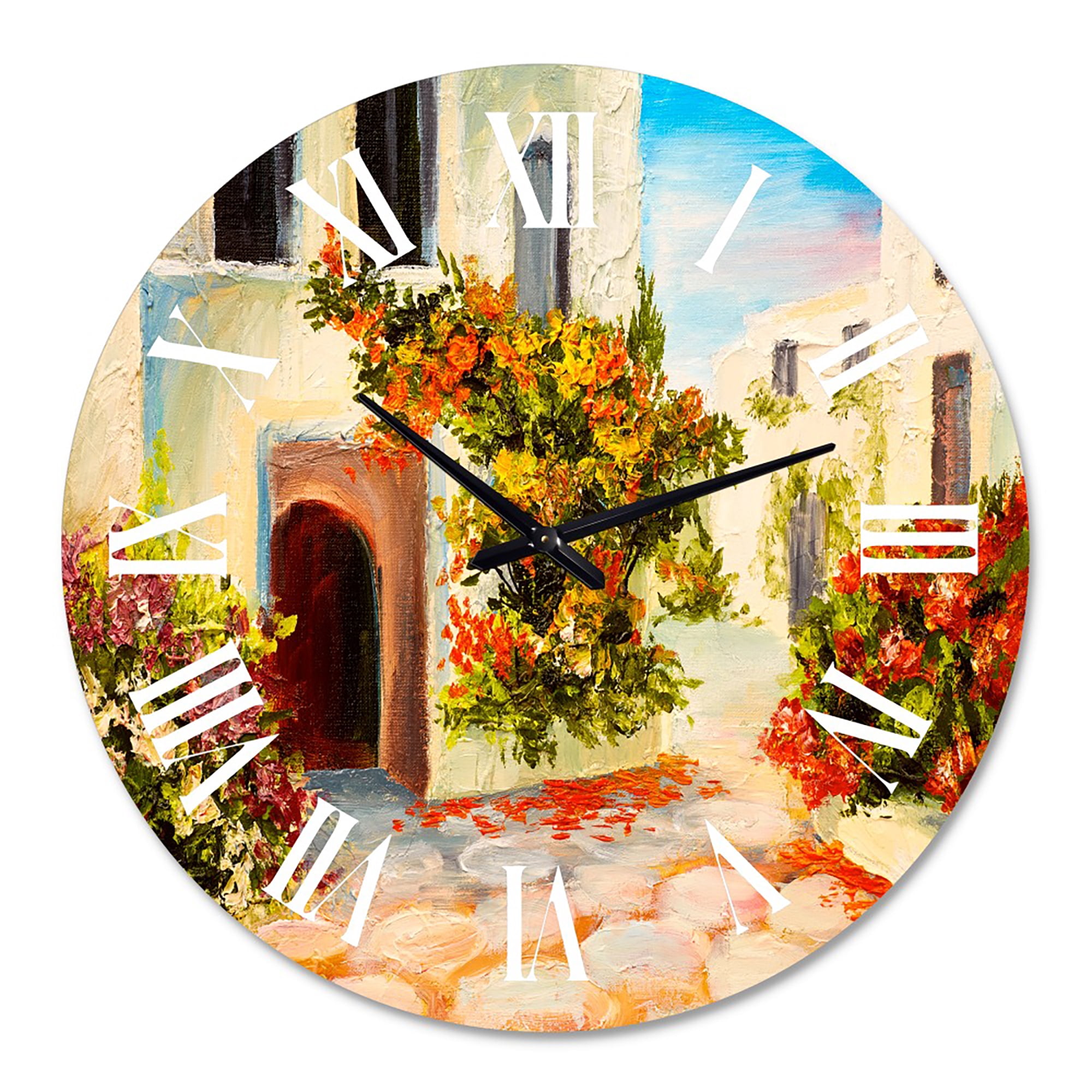 Designart 1 in Coastal Wall Clock