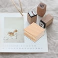 thumbnail image 3 of 10 sellos de madera para manualidades, álbumes de recortes, libros de contabilidad y otros materiales para tallar madera., 3 of 7