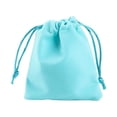 thumbnail image 2 of tredstone Drawstring Bag Storage Burlap Packaging Corset Pouches Sack Jewelry Bundle Pocket Organize Line Solid Cosmetic Blue, 2 of 6