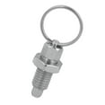 thumbnail image 4 of fastboy Index Plunger With Ring Pull Spring Loaded Lock Pin M16-10 Galvanized Steel M16-10 Stainless Steel, 4 of 6