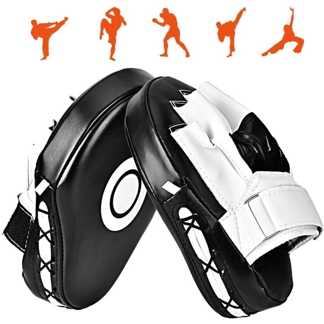 1 par de guantes de boxeo de PU para taekwondo, artes marciales, artes marciales, artes marciales