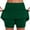 Green, variant on BiZtdJrK Womens Plus Size Sport Skort High Waist Tummy Control Athletic Skorts Comfy Running Skirts with Pockets Inner Shorts on sale and clearance Blue XXXXL