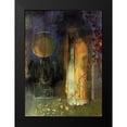 thumbnail image 2 of Redon, Odilon 19x24 Black Modern Framed Museum Art Print Titled - The Yellow Cape, 2 of 5