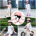 thumbnail image 7 of Kids Bike Helmet & Protective Gear Set for Toddlers Age 3-8, Adjustable for Cycling & Skateboarding -Pink, 7 of 7