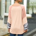 thumbnail image 2 of Pulls de Mode pour Femmes Léopard Impression Manches Longues Débardeur T-Shirt Blouse Sweatshir, 2 of 7