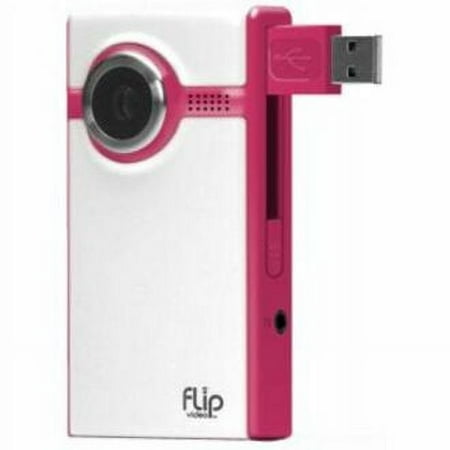 Flip Video F260P Digital Camcorder, 1.5" LCD Screen, 1/4" CMOS, Pink
