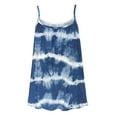 thumbnail image 4 of Lolmot Spaghetti Strap Tank Tops Casual Tie-dye Print Camisole Sexy Sleeveless Tank Vest Blouse, 4 of 5