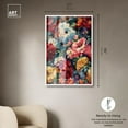 thumbnail image 5 of Garden Tapestries I Shadowbox Print Floral Landscape Art by Art Remedy, White Frame, 30 x 45, 5 of 7