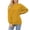 Yellow, variant on Breezora Comfortable Long Sleeve Crew Neck Top for Women Fall Fashion Loose Fit Soft Touch Loungewear Everyday Casual Wear L Size Green