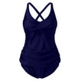 thumbnail image 4 of XIYON Womens Bikini Sets Women Tankini Swimsuits For Women Bathing Suits Two Piece Tankini Tops With Bikini Bottoms Swimwear Bathing Suit 2026, 4 of 5