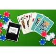thumbnail image 3 of Santa Cruz, California, State Love Graphic, Lantern Press, Premium Playing Cards, 52 Card Deck with Jokers, USA Made, 3 of 5