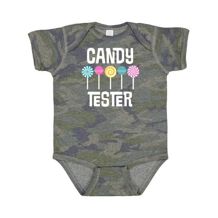 

Inktastic Candy Tester Cute Sweets Gift Baby Boy or Baby Girl Bodysuit