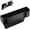 Black, variant on Car Seat Organizer - Leather Multifunctional Car Seat Gap Filler with Charging Port Hole, Storage Pocket for Phone, Wallet, Drink, Universal Fit for Most Cars
