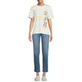 thumbnail image 2 of MTV Juniors’ Tropical Print Tie Dye T-Shirt, 2 of 5
