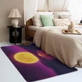 thumbnail image 3 of Vaporwave Area Rug - 6x8 Rug - Vaporwave Rug - Synthwave Neon Area Rug - Retro Futurism Sunset Rugs - 80s Carpet, 3 of 7