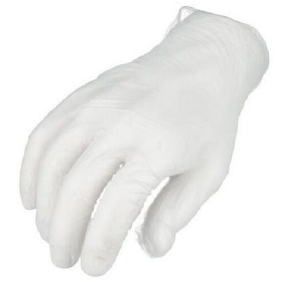 Vinyl Disposable Medical Examination Gloves, Powder Free, 5 Mil, Clear, Choose Your Size: Small, Medium, Large, X-Large
