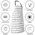 thumbnail image 5 of Kdxio Cute Goose Apron with Pockets Adjustable Kitchen Aprons for Men Women Waterproof Aprons for Cooking,Drawing,Crafting, Baking Household Cleaning, 5 of 5