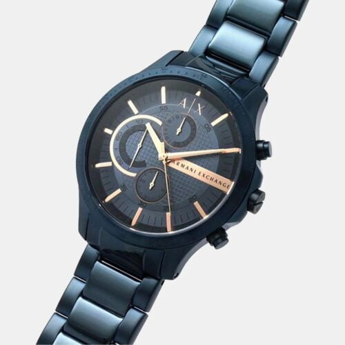 Armani Exchange Hampton Chronograph Quartz Blue Dial Men s Watch AX2430 Walmart