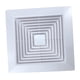 thumbnail image 3 of Cubierta de ventilador de escape de baño Cubierta de rejilla de ventilador de techo de baño Reemplazo cuadrado 31 cm, 3 of 9