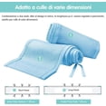 thumbnail image 3 of Protector de Cuna Sincero 4 Lados 2 Piezas Azul Transpirable, 3 of 4