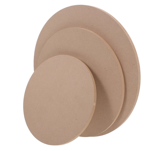 GAXIRE 3-Piece Ceramic Pottery Forms Set with Brown High-Density Compressed Wood Handles for Crafting