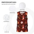 thumbnail image 3 of Rocae Fire Extinguisher for Men's Basketball Jersey Lightweight and Breathable Athletic Tank Top,Quick-Drying Sports Jersey Large, 3 of 9