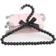 thumbnail image 4 of Percha de plástico para ropa y lazo para muñecas de 18" y accesorios para bebés recién nacidos Negro, 4 of 5
